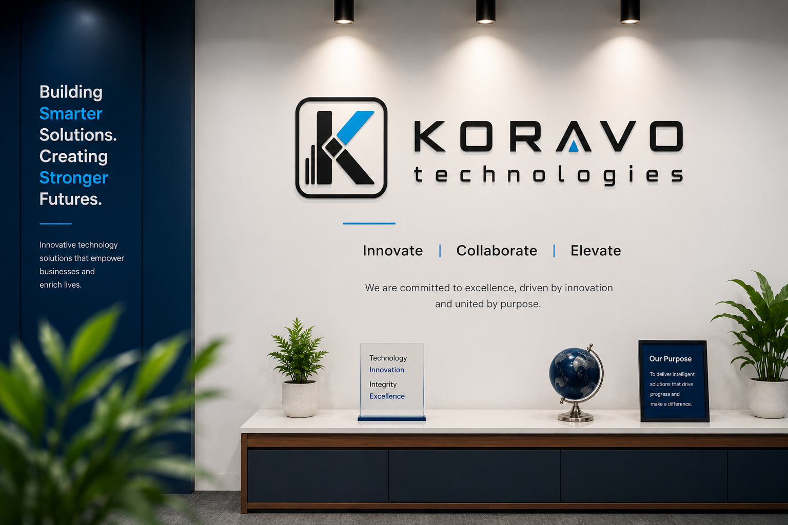 Koravo Technologies team working together